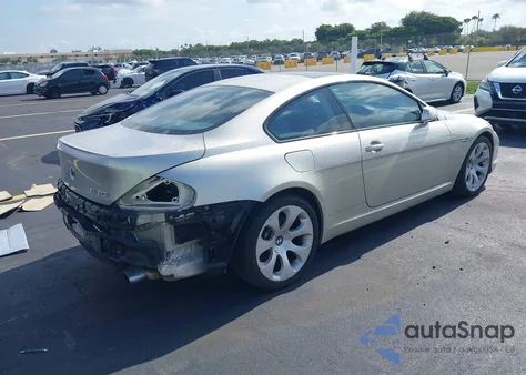 2005 BMW 645Ci from USA, damaged, VIN WBAEH73445B191324
